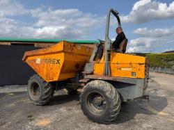 TEREX PT9000 9 TONNE STRAIGHT TIP DUMPER*C/W ROLL BAR*VIDEO*