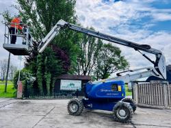 JLG 600AJ AIREL PLATFORM * 60FT REACH * C/W TELESCOPIC BOOM *VIDEO*