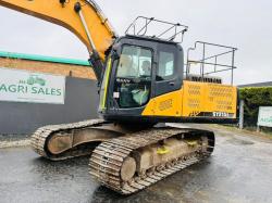 SANY SY215C TRACKED EXCAVATOR*C/W SAFETY GUARDS*YEAR 2017*VIDEO*
