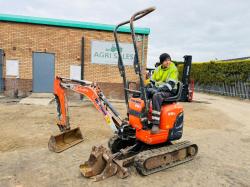 KUBOTA U10-3 MICRO DIGGER*C/W EXPANDING TRACKS*VIDEO*