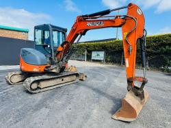 HITACHI ZX48U-3 CLR EXCAVATOR*C/W QUICK HITCH AND 2 BUCKETS*YEAR 2011*VIDEO*