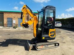 AUGER NM-E18 MINI EXCAVATOR*ONLY 56 HOURS*C/W KUBOTA ENGINE*YEAR 2025*VIDEO*