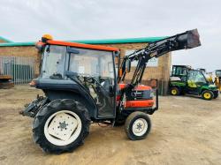 KUBOTA GL221 4WD COMPACT TRACTOR*C/W FRONT LOADER*VIDEO*