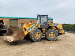 SAMSUNG SL150 WHEELED LOADING SHOVEL*C/W BUCKET*VIDEO*