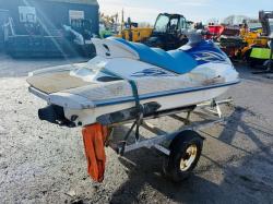 YAMAHA WAVE RUNNER VX JETSKI*C/W TRAILER*TURNS OVER BUT WON'T START*VIDEO*