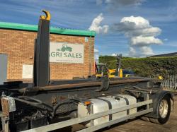 MERCEDES 1835 ACTROS HOOKLOADER LORRY*YEAR 2015*VIDEO*