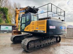 SANY SY215C TRACKED EXCAVATOR *YEAR 2017* C/W QUICK HITCH & BUCKET *VIDEO*
