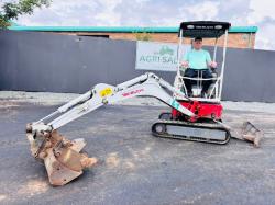 TAKEUCHI TB215R MINI EXCAVATOR*YEAR 2019*C/W 3 BUCKETS/RIPPER*VIDEO*