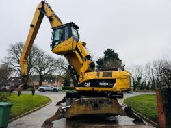 CATERPILLAR M325D HIGH RISE SCRAP HANDLER*C/W ROTATING SCRAP GRAB*VIDEO*