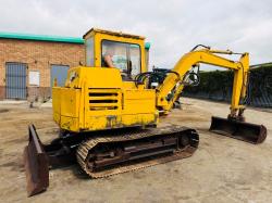 MITSUBISHI MS04-3 EXCAVATOR*C/W BUCKET*VIDEO*