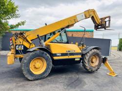 CATERPILLAR TH63 4WD TELEHANDLER *C/W SWAY & PALLET TINES*VIDEO*