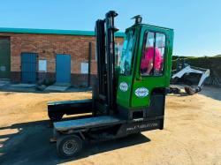 COMBILIFT C4000 DIESEL TRUCK MOUNTED FORKLIFT*C/W FORK POSITIONER*VIDEO*
