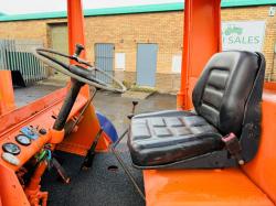 HYSTER 2 STAGE MASTED FORKLIFT*C/W DUEL WHEELS*VIDEO*