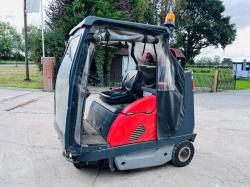 HAKO JONAS 1200E RIDE ON SWEEPER * YEAR 2014, 2353 HOURS*VIDEO*