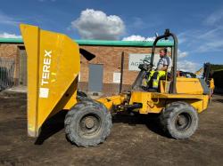 TEREX PT6000 STRAIGHT TIP DUMPER*C/W ROLL BAR*VIDEO*