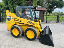 GEHL 4240 4WD SKIDSTEER *YEAR 2012* C/W BUCKET *VIDEO*