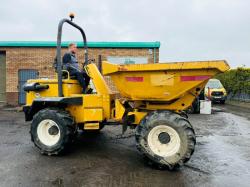 BARFORD SXR6000 SWIVLE TIP DUMPER*C/W ROLL BAR*VIDEO*
