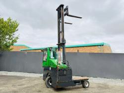 COMBILIFT C4000 DIESEL TRUCK MOUNTED FORKLIFT*C/W FORK POSITIONER*VIDEO*