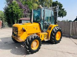 JCB 926 4WD ROUGH TERRIAN FORKLIFT C/W 2 STAGE MAST & PALLET TINES *VIDEO*