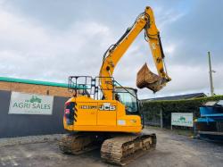 JCB 140XLC TRACKED EXCAVATOR*7007 HOURS*C/W BUCKET*YEAR 2021*VIDEO*