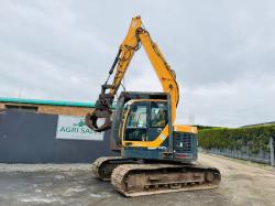 HYUNDAI ROBEX 145LCR-9 EXCAVATOR*C/W SELECTOR GRAB*YEAR 2012*VIDEO*