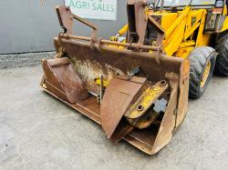 JCB 3CX PROJECT 8 HUB REDUCTION BACK END*C/W 4 IN ONE BUCKET*VIDEO*