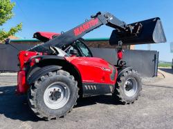 MANITOU MLT635-130 TURBO PS TELEHANDLER JOYSTICK CONTROLS*C/W BUCKET*VIDEO*