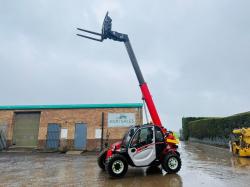 MANITOU MT625H COMFORT TELEHANDLER*YEAR 2021*C/W PALLET TINES*VIDEO*