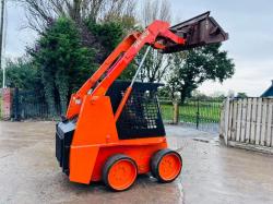 DEAWOO DSL602 SKIDSTEER *ON SOLID TYRES* C/W BUCKET *VIDEO*