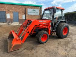 KUBOTA L3600 4WD TRACTOR*C/W POWER LOADER*VIDEO*