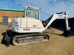 TEREX TC65 TRACKED EXCAVATOR*C/W ISUZU ENGINE*VIDEO*