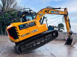 JCB 140XLC TRACKED EXCAVATOR *YEAR 2020, 3774 HOURS* C/W QUICK HITCH *VIDEO*