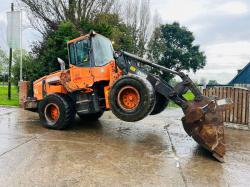 DOOSAN DL 250 4WD LOADING SHOVEL *YEAR 2012* C/W THREE IN ONE BUCKET *VIDEO*