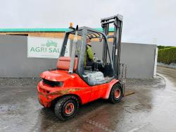 LINDE H30D-03 FORKLIFT*C/W PERKINS ENGINE*VIDEO*