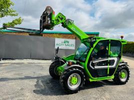 MERLO P27.6 TURBO TELEHANDLER *YEAR 2021* C/W PALLET TINES*VIDEO*