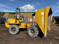 TEREX PT6000 STRAIGHT TIP DUMPER*C/W ROLL BAR*VIDEO*