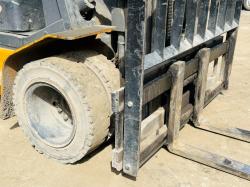 SAMSUNG FX45D FORKLIFT*C/W PALLET TINES*VIDEO*