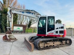 TAKEUCHI TB2150R EXCAVATOR *YEAR 2018, 5851 HOURS* C/W PIPPED FOR GRAB *VIDEO*