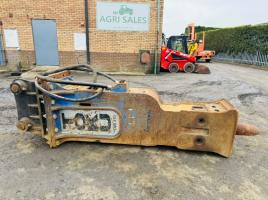 TOKU TNB310 HYDRAULIC BREAKER*C/W QUICK HITCH*VIDEO*
