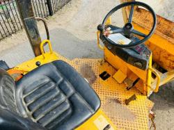 THWAITS ALLDRIVE 4WD SWIVEL TIP DUMPER C/W ROLE BAR *VIDEO*