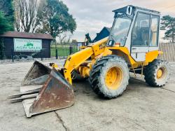 JCB R20-4 FARM SPECIAL 4WD TELEHANDLER * 5342 HOURS* C/W PUH , BUCKET AND TINES 