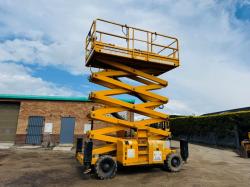 HAULOTTE H18SX 4WD SCISSOR LIFT*2546 HOURS*YEAR 2016*VIDEO*