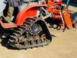 KUBOTA KB18 HALF TRACK COMPACT TRACTOR*C/W ROTOVATOR*VIDEO*