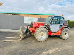 MANITOU MT 1030 ST TELEHANDLER*C/W PALLET TINES*YEAR 2011*VIDEO*