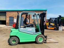 CESAB DRAGO 250E GAS FORKLIFT*C/W SIDESHIFT*VIDEO*