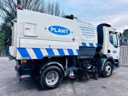 DAF LF55 4X2 JOHNSTON ROAD SWEEPER C/W MANUAL GEAR BOX *VIDEO*