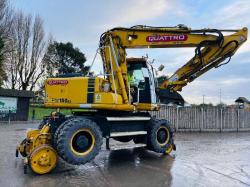 KOMATSU PW150ES-6K 4WD *ENGINEERING CONFORMANCE CERTIFICATE*VIDEO*