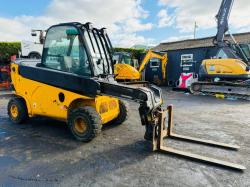 JCB TLT35D 4WD TELETRUK*C/W PALLET TINES*NON RUNNER*YEAR 2014*VIDEO*