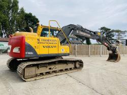 VOLVO EC140BLC TRACKED EXCAVATOR C/W QUICK HITCH & BUCKET * VIDEO * 