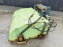 SWEEPER ON MANITOU HEADSTOCK*VIDEO*